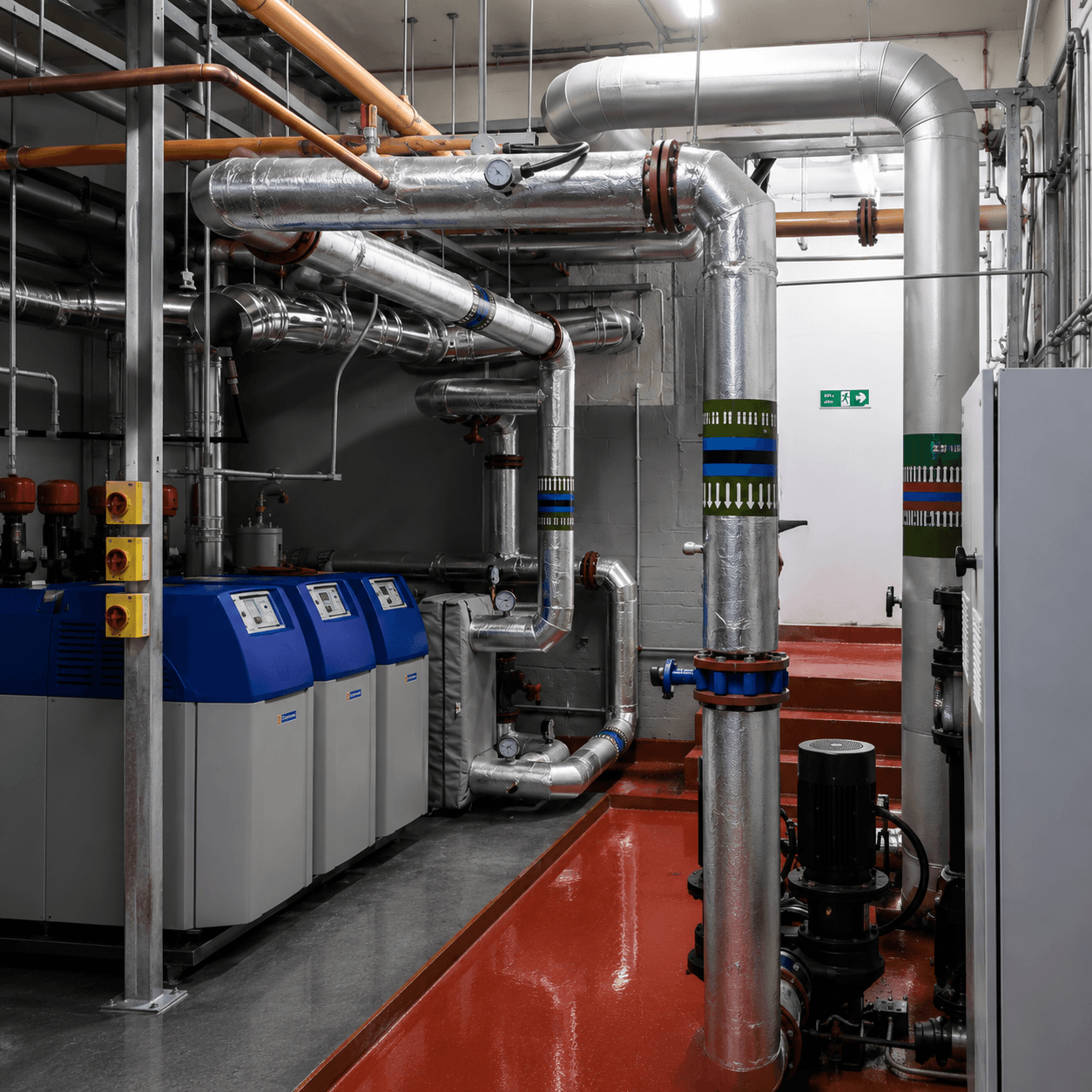 Execuție și montaj pentru rețele de fluide și instalații industriale complexe.